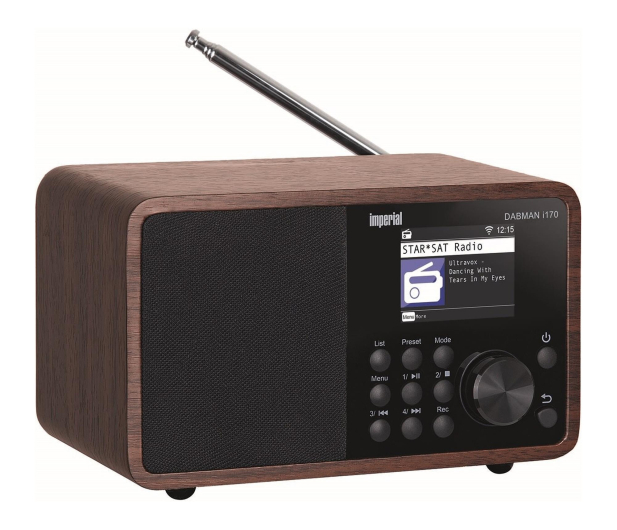 IMPERIAL Imperial DABMAN i170 DAB+ and Internet Radio Wood Look - 1535018 - zdjęcie 6